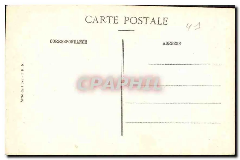 Chaumont — O poço - Pátio interno — Série de Laxe - N° 5 - Verso