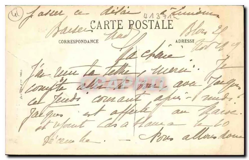 Blois — Os Escalares Denis-Papin — LL. n°115 - Verso