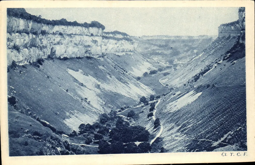 Vallée de Baume-les-Messieurs — Jura — Verlag Cl. T. C. F. - Vorderseite