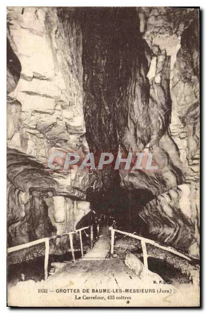 Baume-les-Messieurs Caves — Le Carrefour, 433 Meter — S. FOC, Lux - Vorderseite