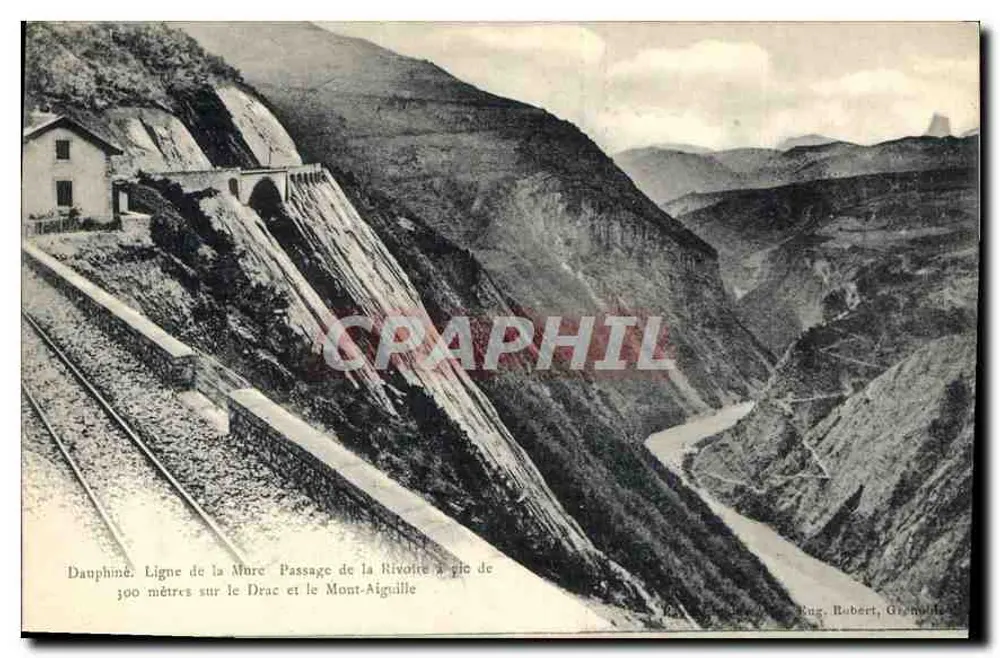 Passage de la Rivoire 300 Meter über den Drac und den Mont-Aiguille — Dauphiné — Eng. Robert, Grenoble - Vorderseite