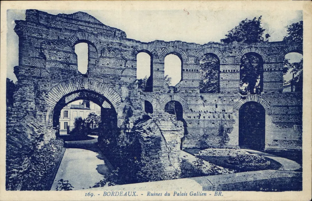 Bordeaux - Ruïnes van het Palais Gallien - BR. - 169 - Voorkant