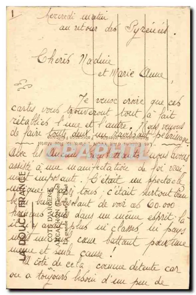 Familie, die durch die Wüste geht — Verlag: Les Éditions D'ARGENT, Paris - Rückseite