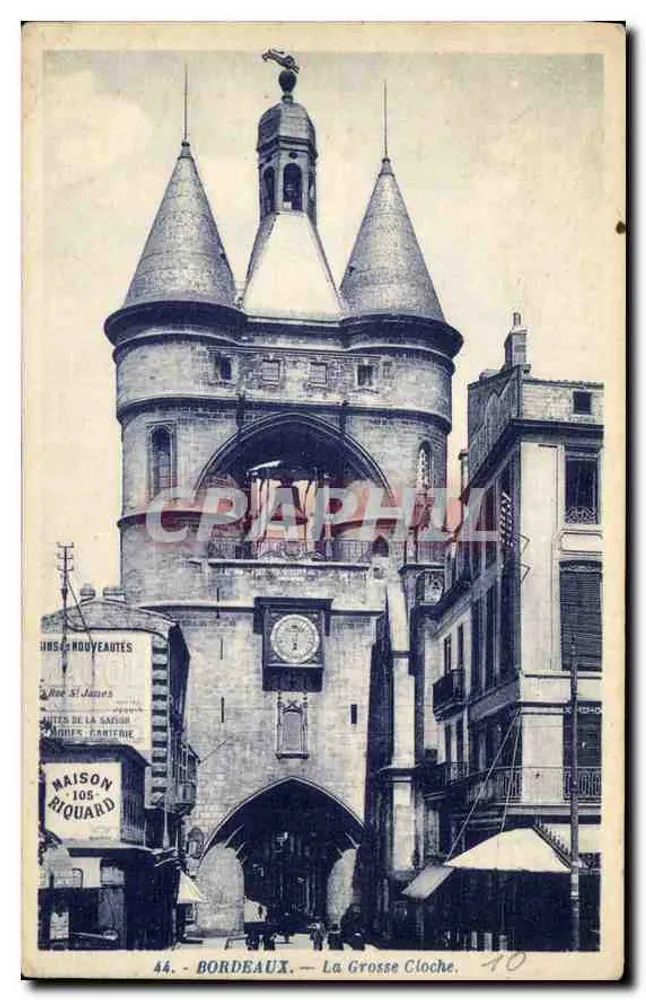Bordeaux — A Grande Campanha — Casa Riouard, n°44 - Frente
