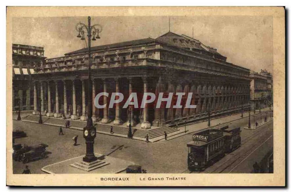 Bordeaux — O Grande Teatro — Omega - Frente