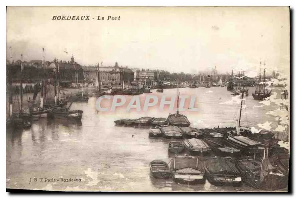 Bordeaux - O Porto — J. B. T. Paris - Bordeaux - Frente