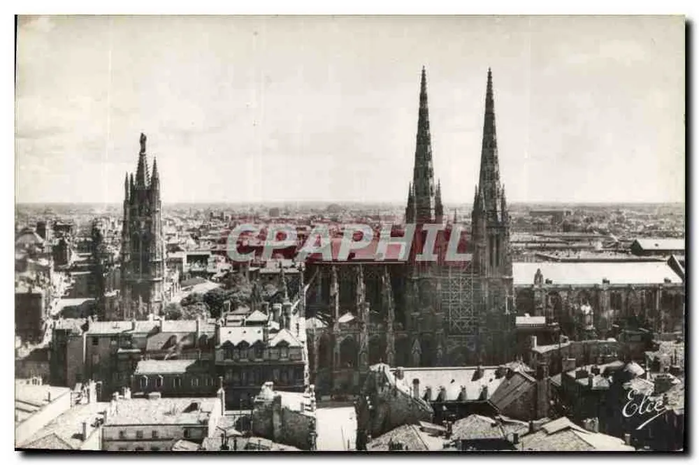 Bordeaux — Visão panorâmica — Editor Elcie, n° 109 - Frente