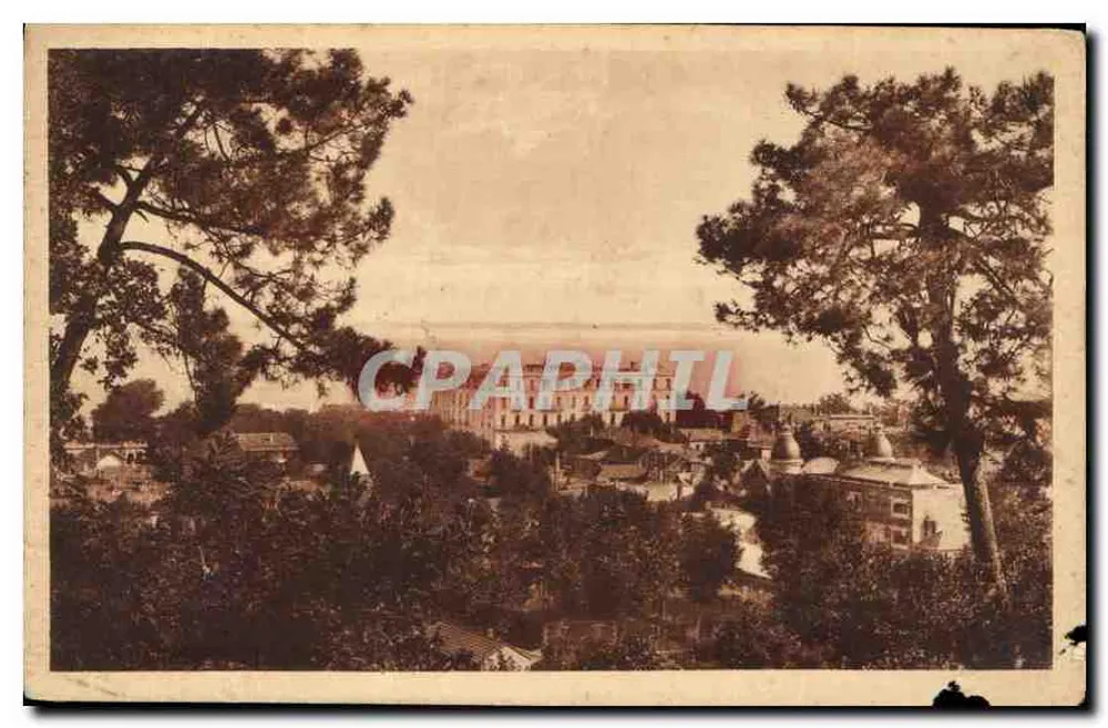 Arcachon - Costa de Argent — Através dos Pinheiros — editor: L'Atelier de la Carte Postale - Frente
