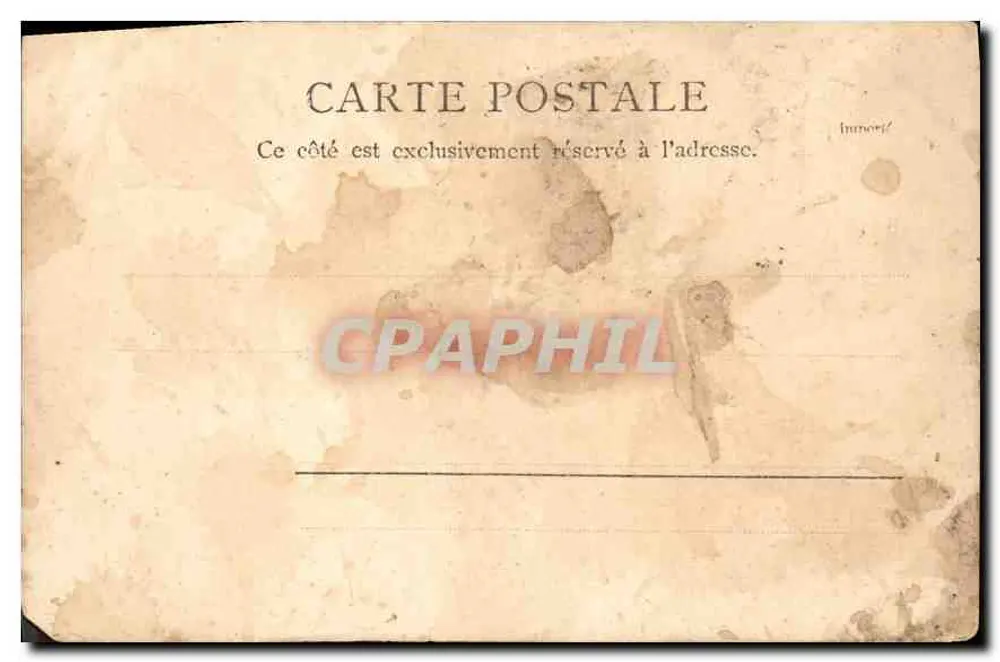 Monumento dos Girondinos — Bordeaux — R.&J. D. 1871b - Verso