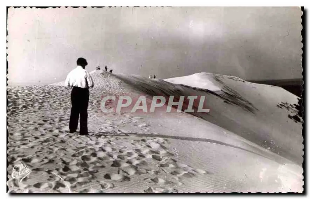 Die große Düne von Pilat — Bassin d'Arcachon — L. Chataigneau, Paris - Vorderseite