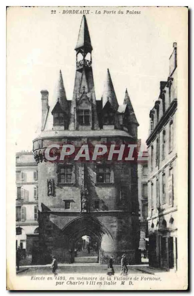 Bordeaux - A Porta do Palácio — editor Phototypic Mared, Rua Delbou, 39, Bordeaux - Frente