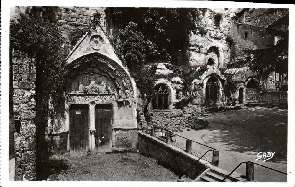 Saint-Émilion — Igreja Monolítica (século XIII) — G. GABY, Nantes - Frente