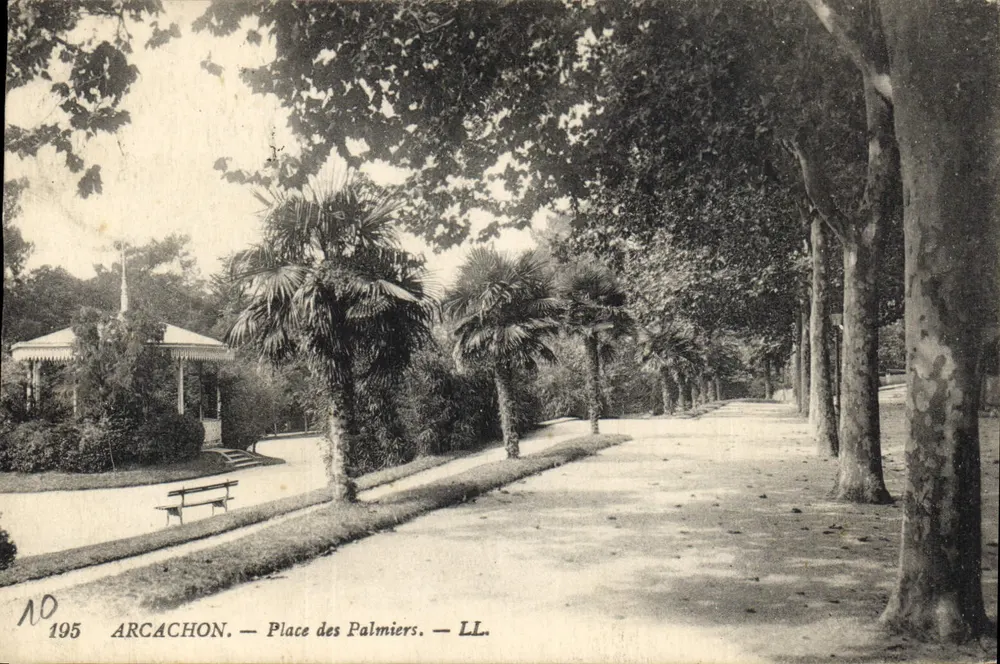 Arcachon — Praça dos Palmeiros — LL. n° 195 - Frente
