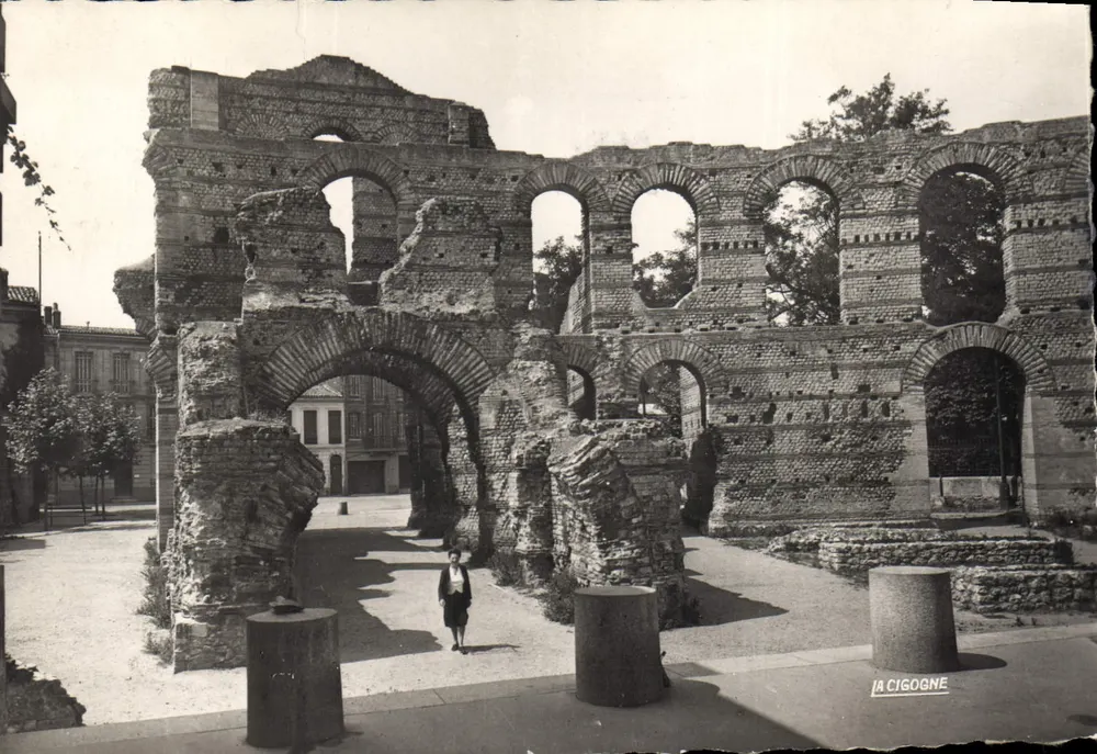 Die Ruinen des Palais Gallien — Bordeaux — Verlag: La Cigogne - Vorderseite