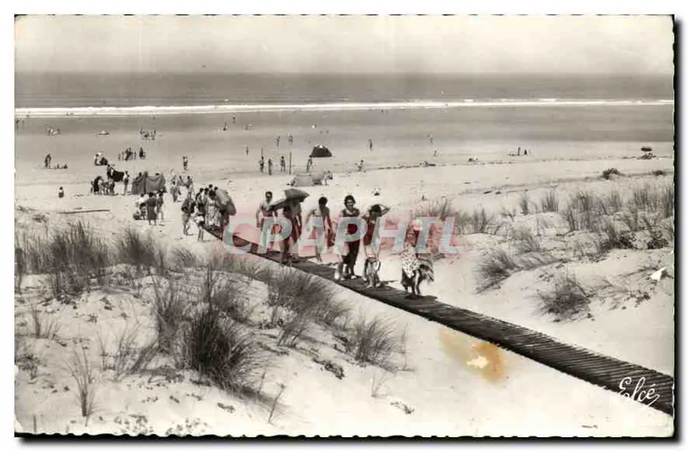 Le Porge-Ocean — Rückkehr vom Strand — L. Chatagneau, Gironde - Vorderseite