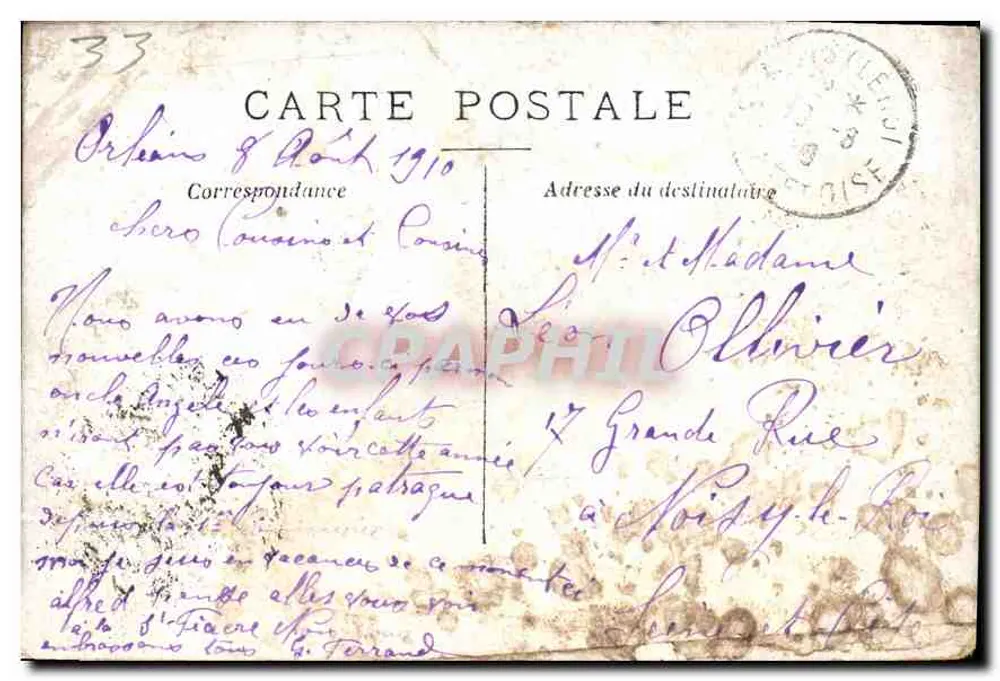 Bordeaux — Vista Geral — editor não visível - Verso