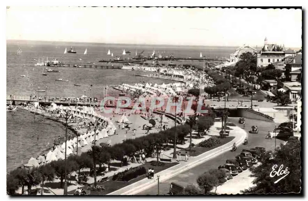 Arcachon — Ansicht der Regatten — Verlag Elcé - Vorderseite