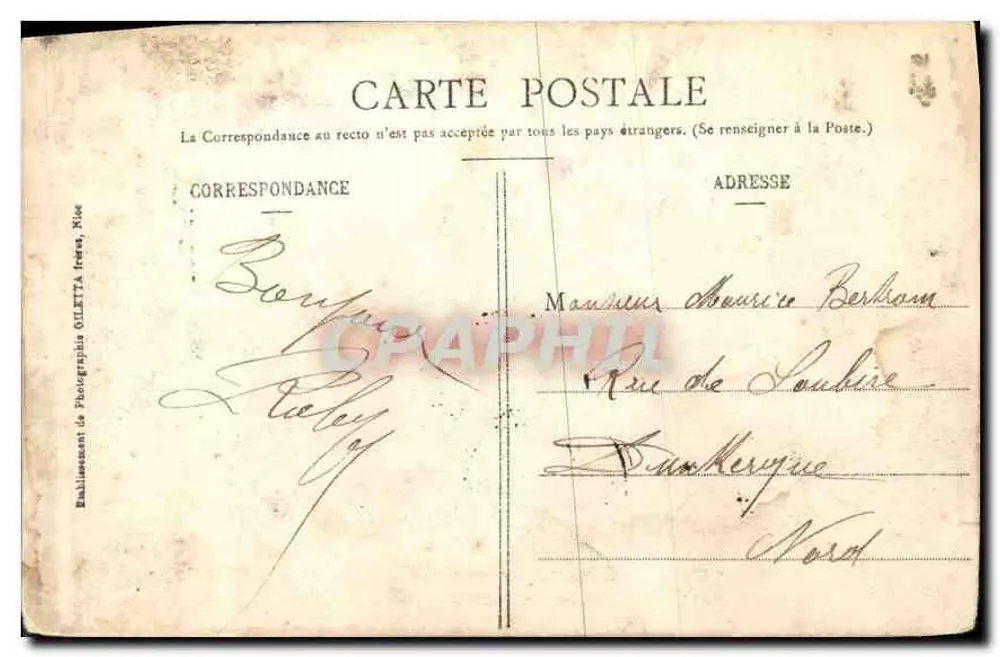 Monte-Carlo - Spielraum - Roulette — Giletta-Ausgabe, Foto von Roly - Rückseite