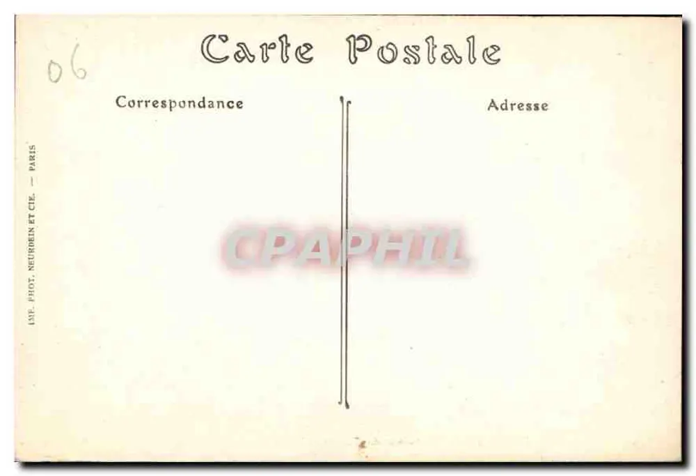 Monaco — Schloss des Prinzen und Kopf des Hundes — ND. Phot. n°5004 - Rückseite