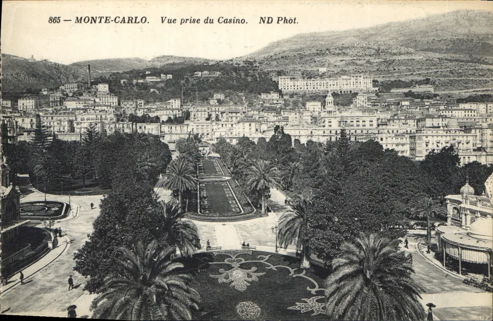 Monte-Carlo — Ansicht vom Casino — ND Phot. n°865 - Vorderseite