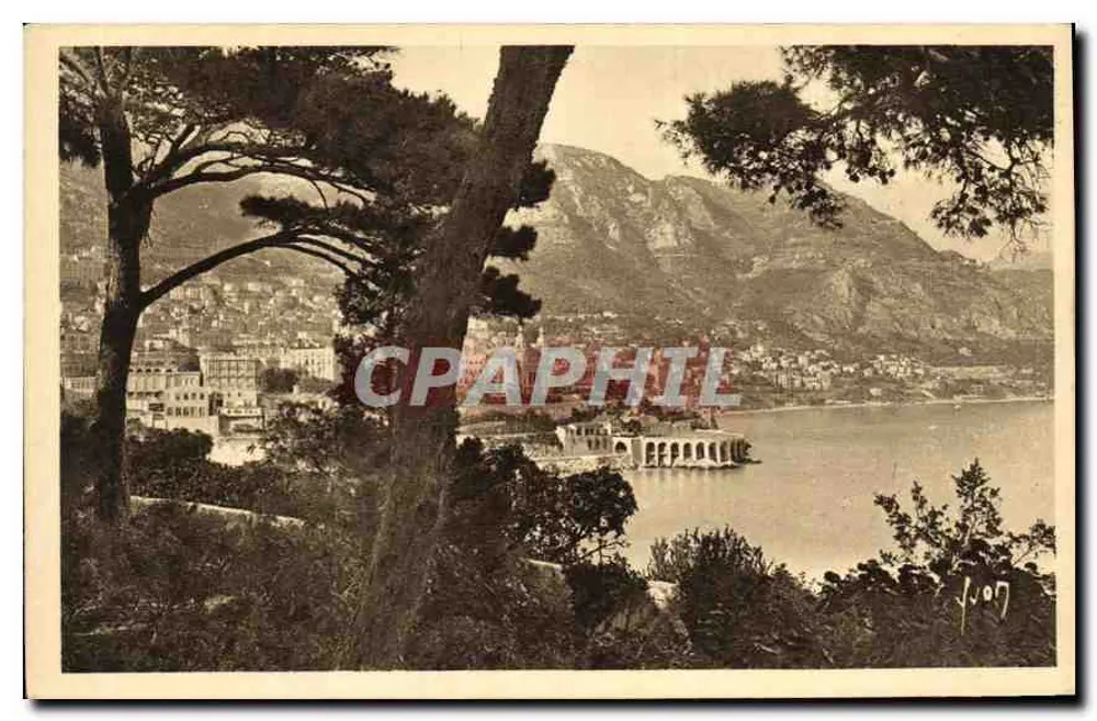 Monte-Carlo (Alpes-Maritimes) — Allgemeiner Blick von Monaco — Éditions d'Art XVON, Paris - Vorderseite