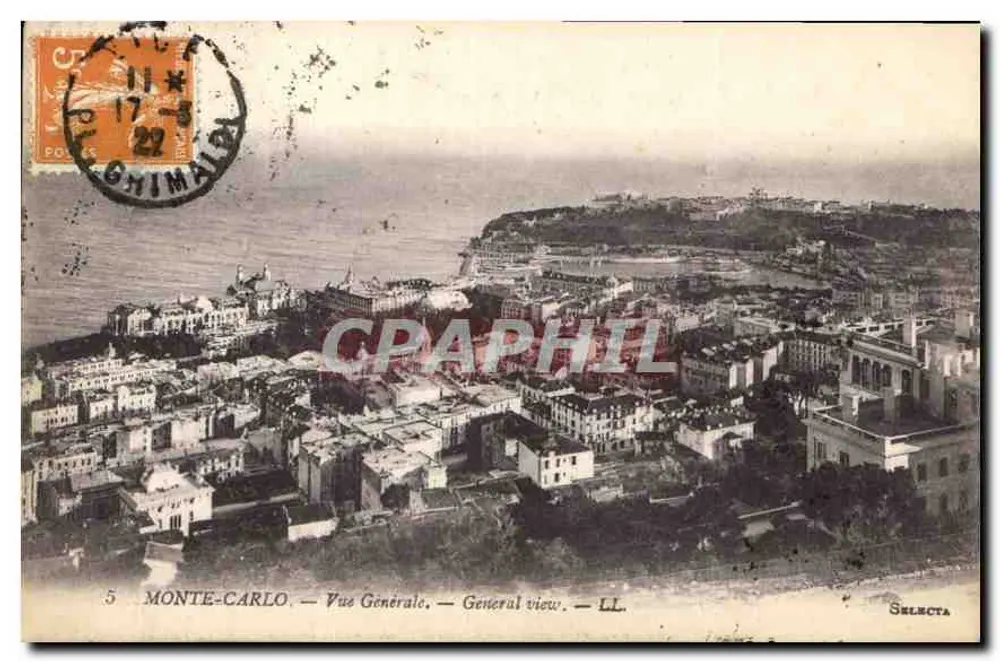 Monte-Carlo — Vista Geral — LL. — Selecta - Frente