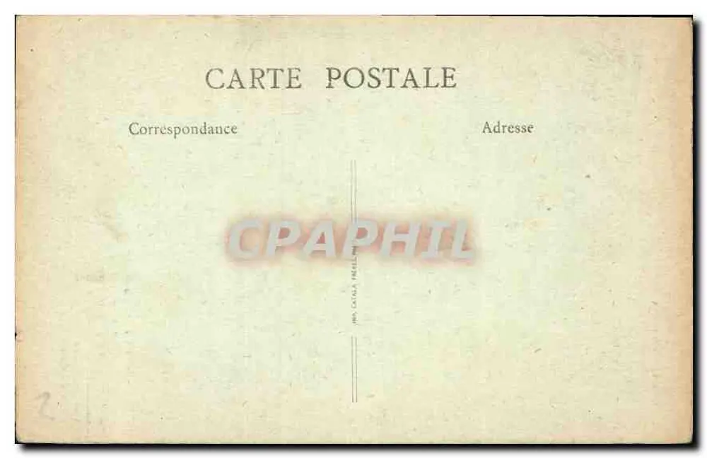 Lyon - Nossa Senhora de Fourvière — edifício consagrado em 1884, consequência de um voto de 1870 - Verso