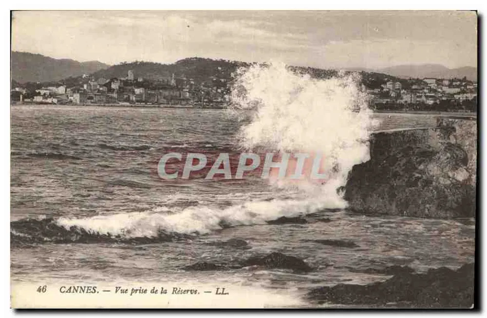 CANNES — Vista presa dalla Riserva — LL. n° 48 - Recto