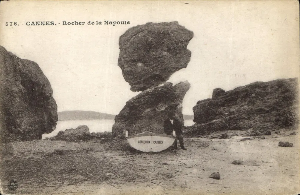 CANNES. - Rocher de la Napoule — Concòrda Cannes, n°576 - Frente