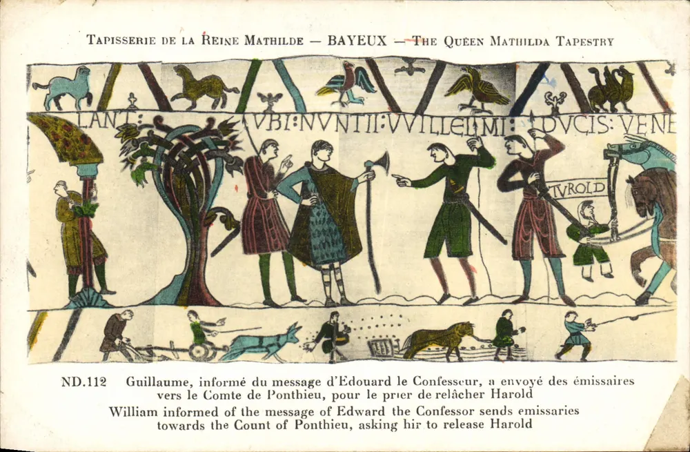 Tapisserie der Königin Mathilde — Bayeux — Die Tapisserie der Königin Mathilda — ND.112 - Vorderseite