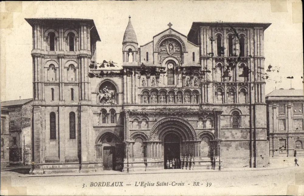 Bordeaux — A Igreja de São Crisóstomo — BR - 39 - Frente