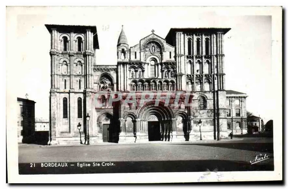 Bordeaux — Igreja de Santa Cruz — Paris, editor - Frente