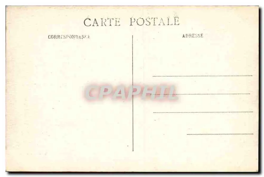 Caveau de St-Michel (Bordeaux) — Der Lebendig Begrabene — Coutenceau, phot. - Rückseite