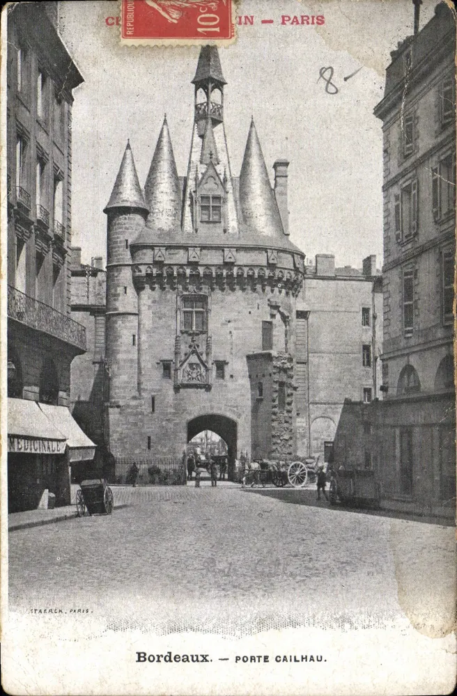 Bordeaux — Porta Cailhau — Strech, Paris, n°8 - Frente