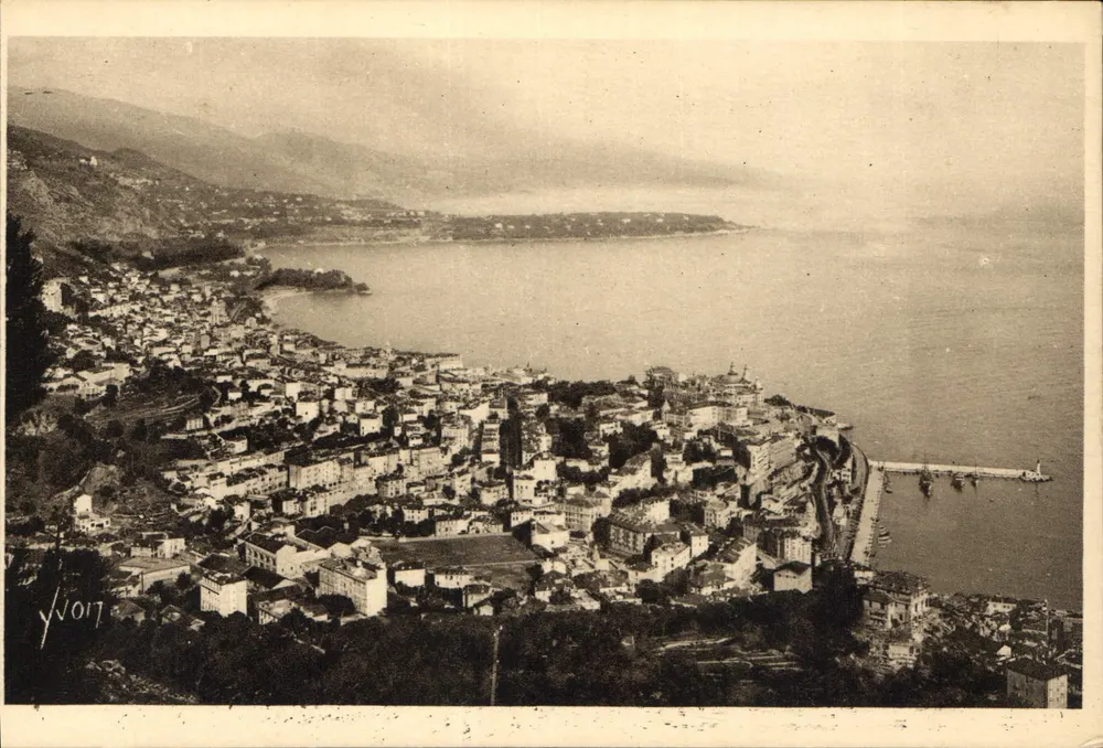 Monte-Carlo e o Cap Martin — Costa Azul — Edições d'Art Yvon, Paris - Frente