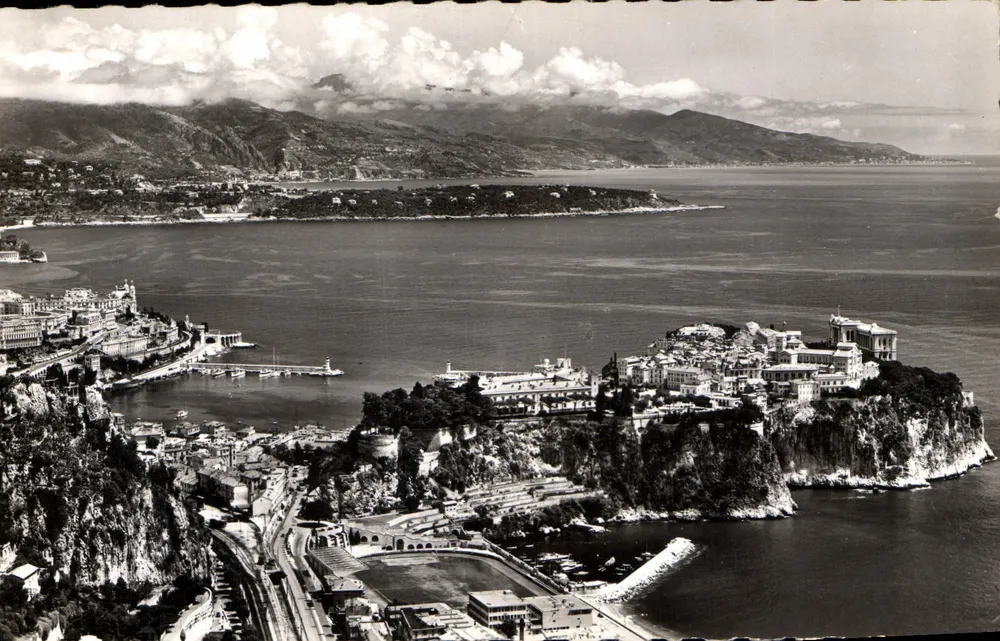 Der Felsen und der Hafen von Monaco — Cap Martin und die italienische Küste — Editions SEPT - Authentische Produktion - Vorderseite