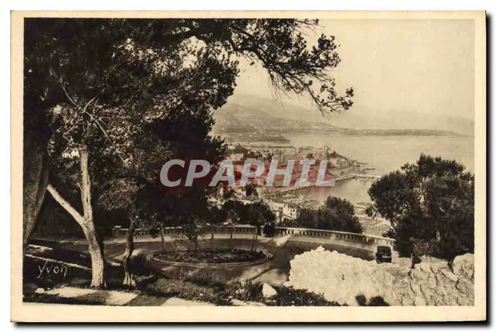 Panorama zum Cap Martin — Monte-Carlo (Alpes-Maritimes) — Verlag Yvon, Nr. 111 - Vorderseite