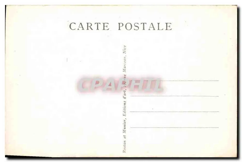 Monte-Carlo — Das Casino und das Taubenschuss — RM - Rückseite