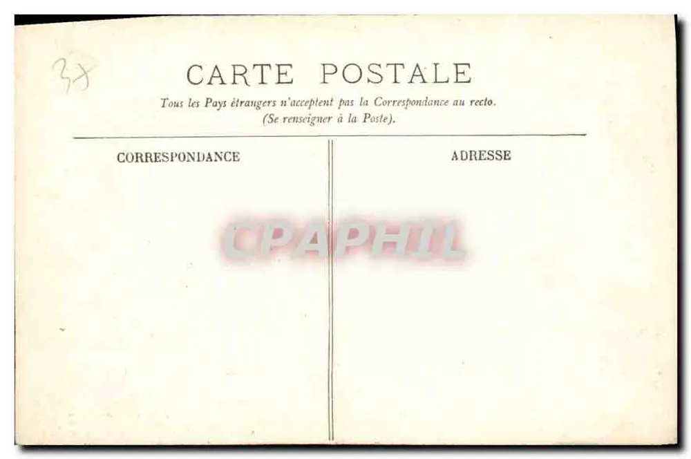 Chenonceaux — O Castelo — A Fachada Ocidental — LL. - Verso