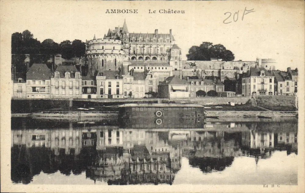 Amboise — O Castelo — Ed H C - Frente