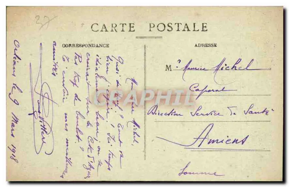 Amboise — O Castelo — Ed H C - Verso