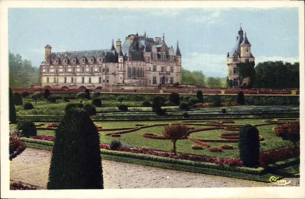 Chenonceau — El Castillo y sus Jardines — Cim - Anverso