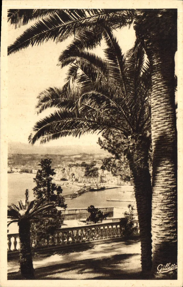 Nizza — Invoer van het Haven — Gilletta - Voorkant