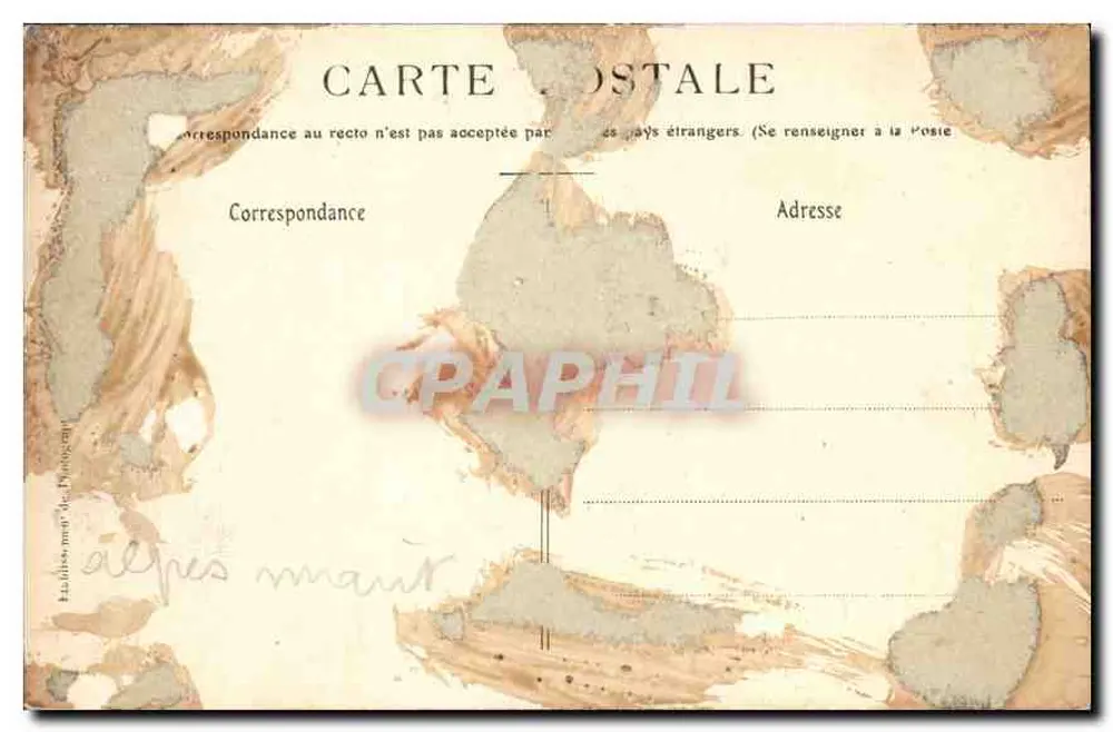 Cannes — Die Russische Kirche — Edition Gilelta, Foto Nice - Rückseite
