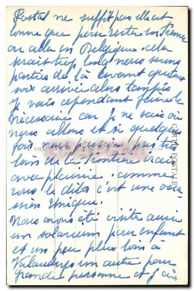 Nice — Wodospad Zamku — 64. — Wydawca nie widoczny - Rewers