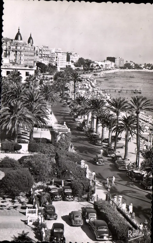Cannes - O Boulevard de la Croisette — Edições Rella, n°2134 - Frente