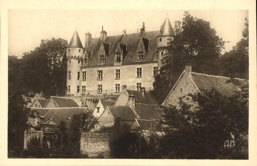 Castelo de Montresor — Montresor (Loir-et-Cher) — E. DUPRÉ, Tours - Frente