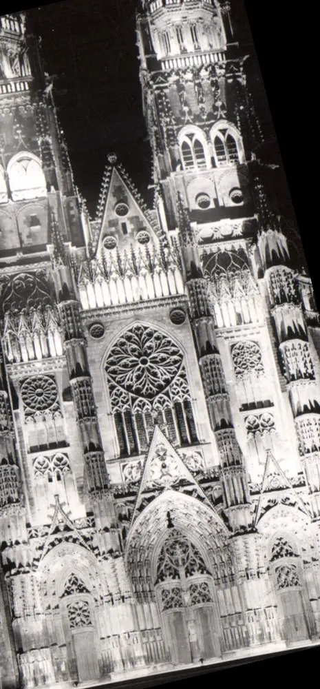 Tours (Indre-et-Loire) — Kathedrale Saint-Gatien beleuchtet — Fotograf Vénitabile - Vorderseite