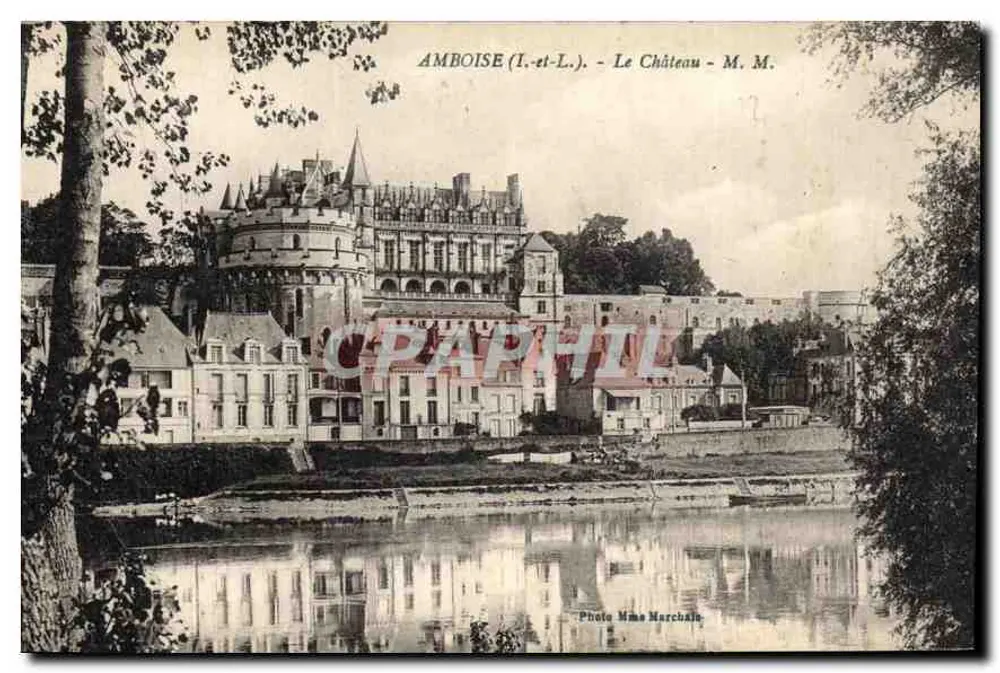 Amboise (I.-et-L.) — O Castelo — Foto Mme Marchais - Frente