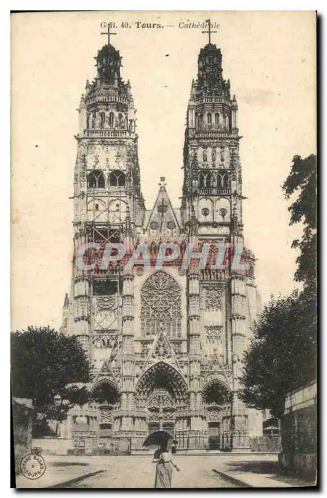 Tours — Catedral — G.B. 49 - Frente